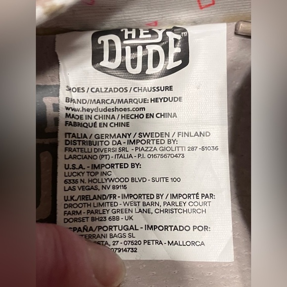 Hey Dude Wendy Rise Loafers style Chambray Sandshell - Picture 11 of 11